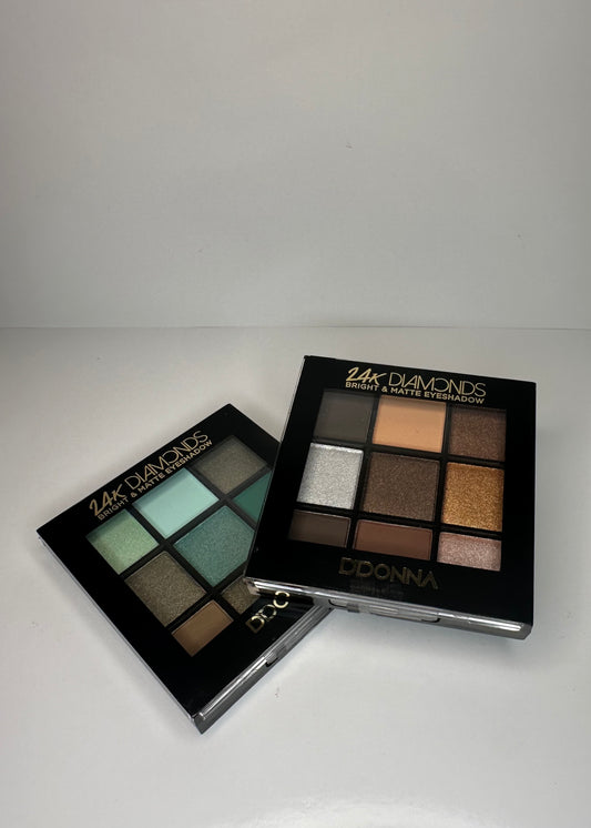 Palettes fards à paupières 24K